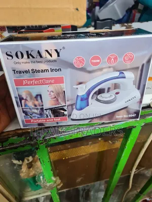 Sokany Travel Steam Iron Box