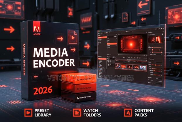 Adobe Media Encoder 2026 – Fast Video Rendering Export Tool - main view