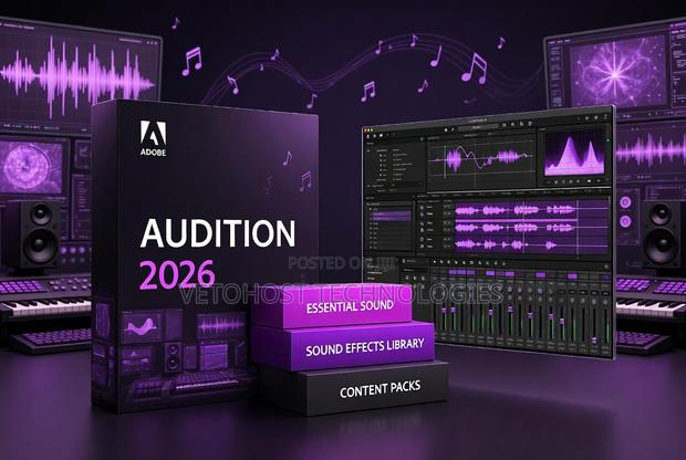 Adobe Audition 2026 – Professional Audio Editing Mixing - main view