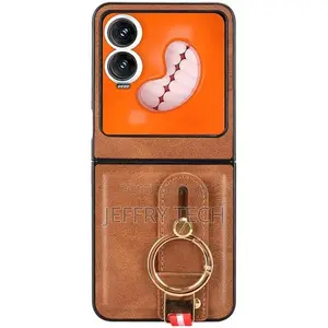 Tecno Phantom v Flip2 5g Phone Case, Pu Leather Comfortable Feel Non-