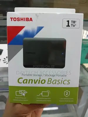 Toshiba Canvio Basics 1tb Portable External Hard Drive Usb 3.2