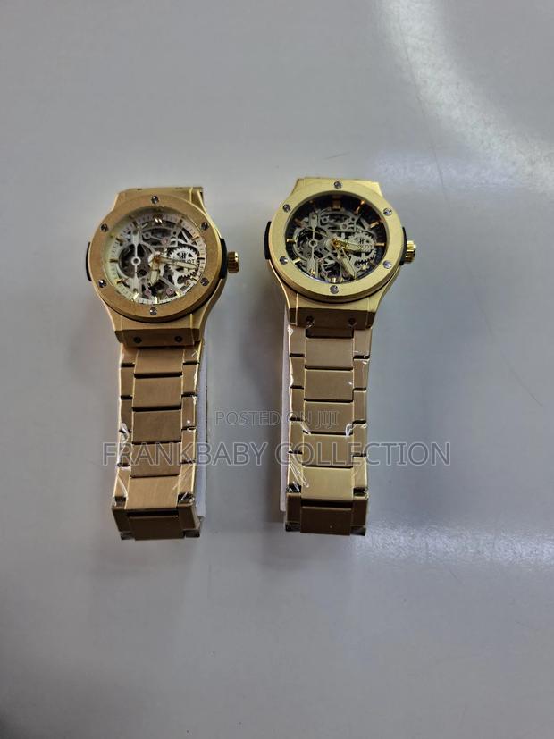 Hublot Gold Stylish Mechanical Hublot Watche