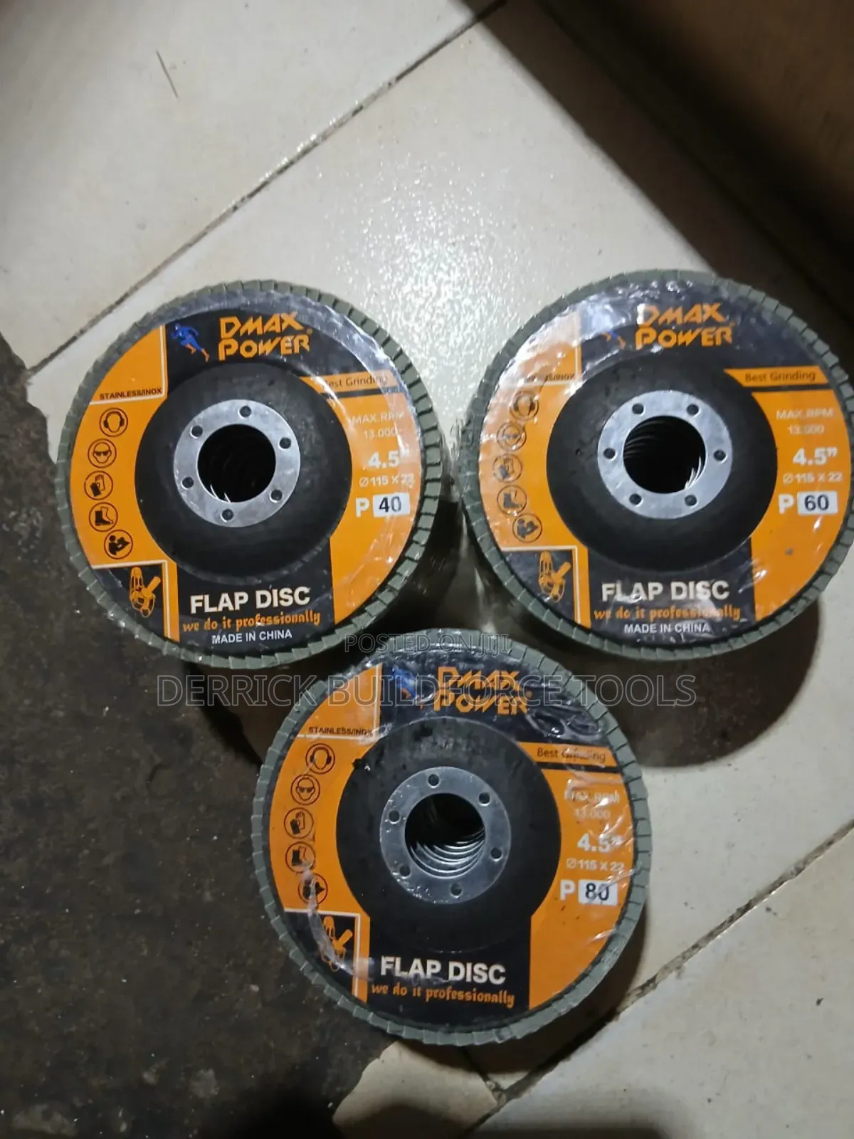 Flap Disc P40, P60, P80, P100
