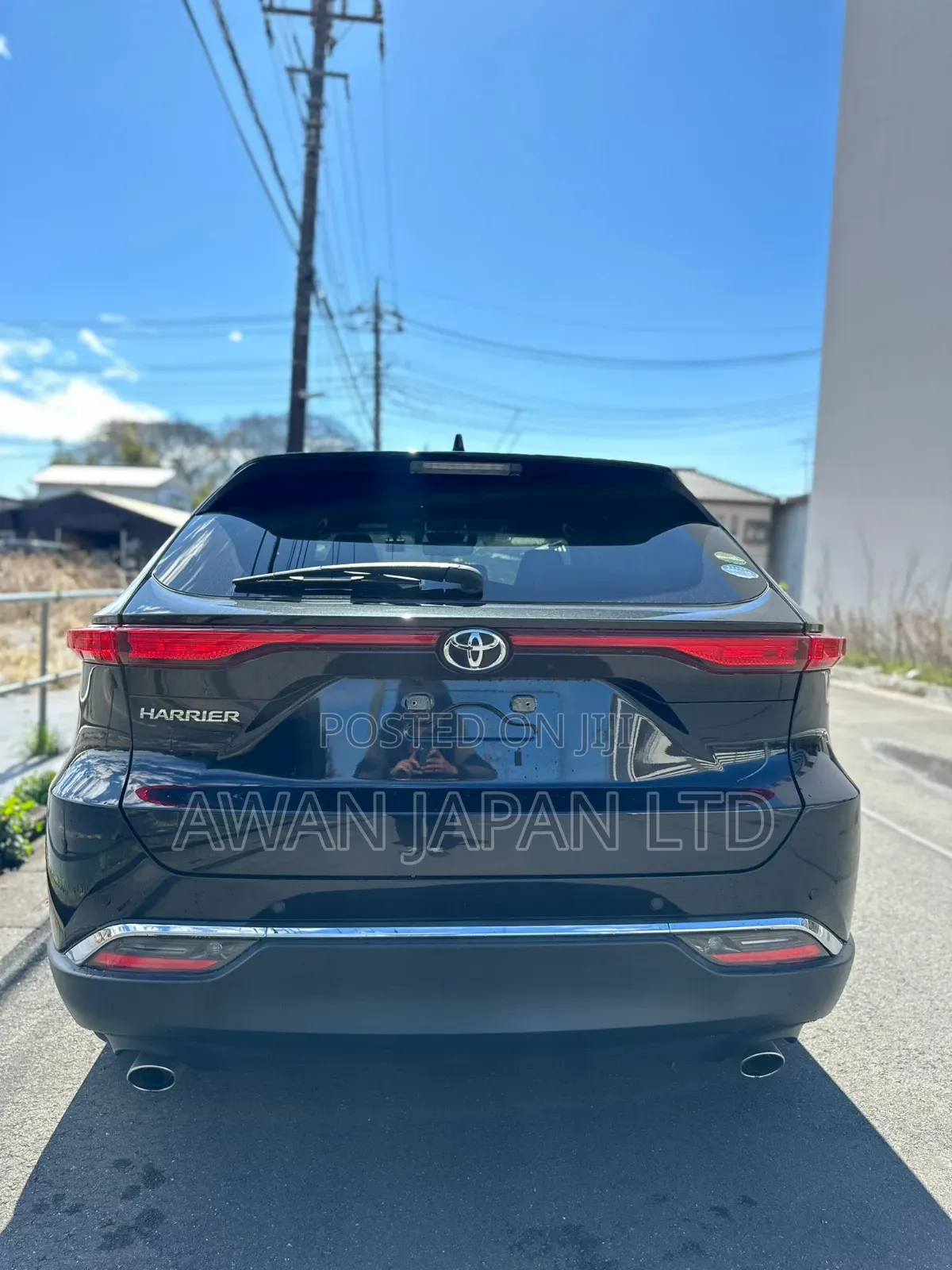 Toyota Harrier 2.0 4WD 2020 Black