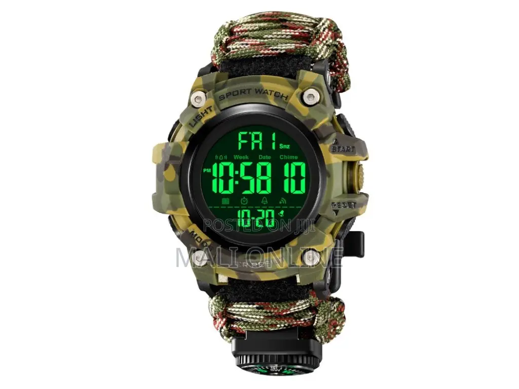 Skmei 1384 Sports Watch Waterproof Digital Men’S Watch Led Backlight