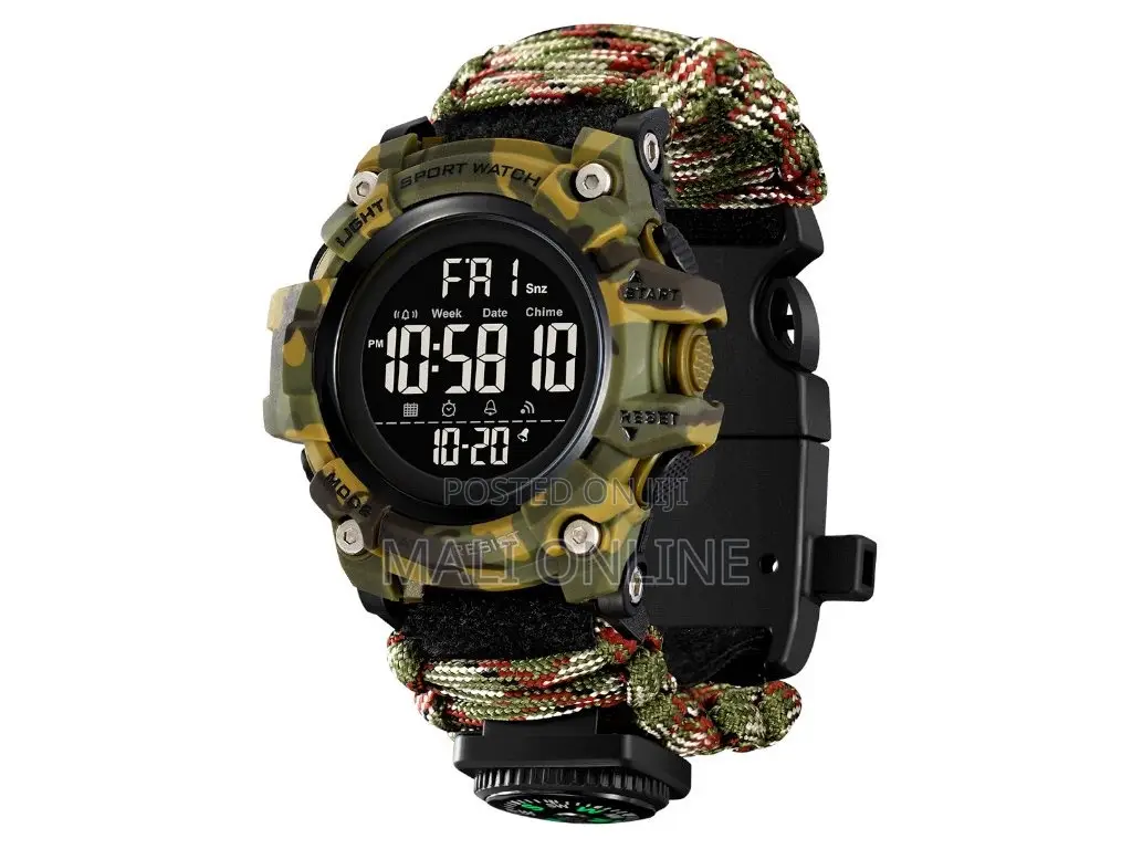 Skmei 1384 Sports Watch Waterproof Digital Men’S Watch Led Backlight