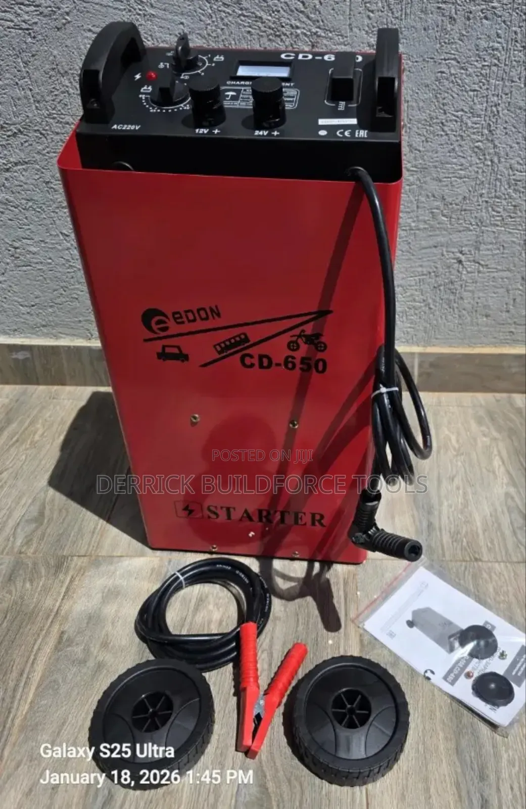 Edon Battery Charger 
Cd-650a