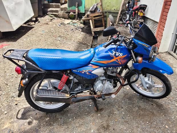 TVS HLX Plus ES 2024 Blue - thumbnail 2