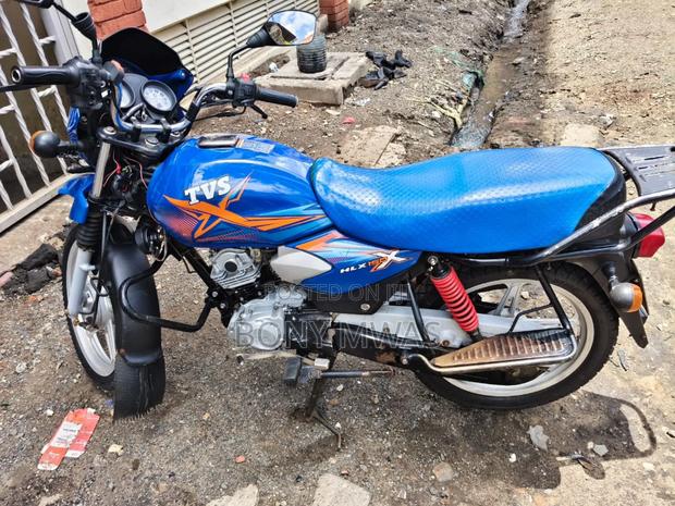 TVS HLX Plus ES 2024 Blue - thumbnail 3