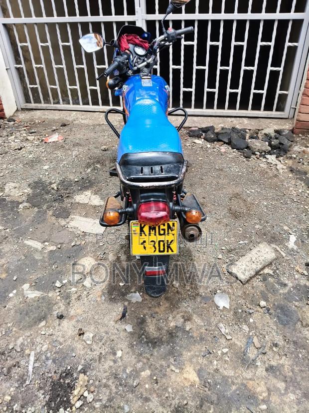 TVS HLX Plus ES 2024 Blue - thumbnail 4