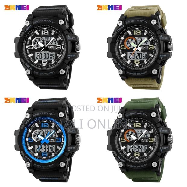 Skmei 1283 Sports Watch Dual Time Digital Watch Led Backlight