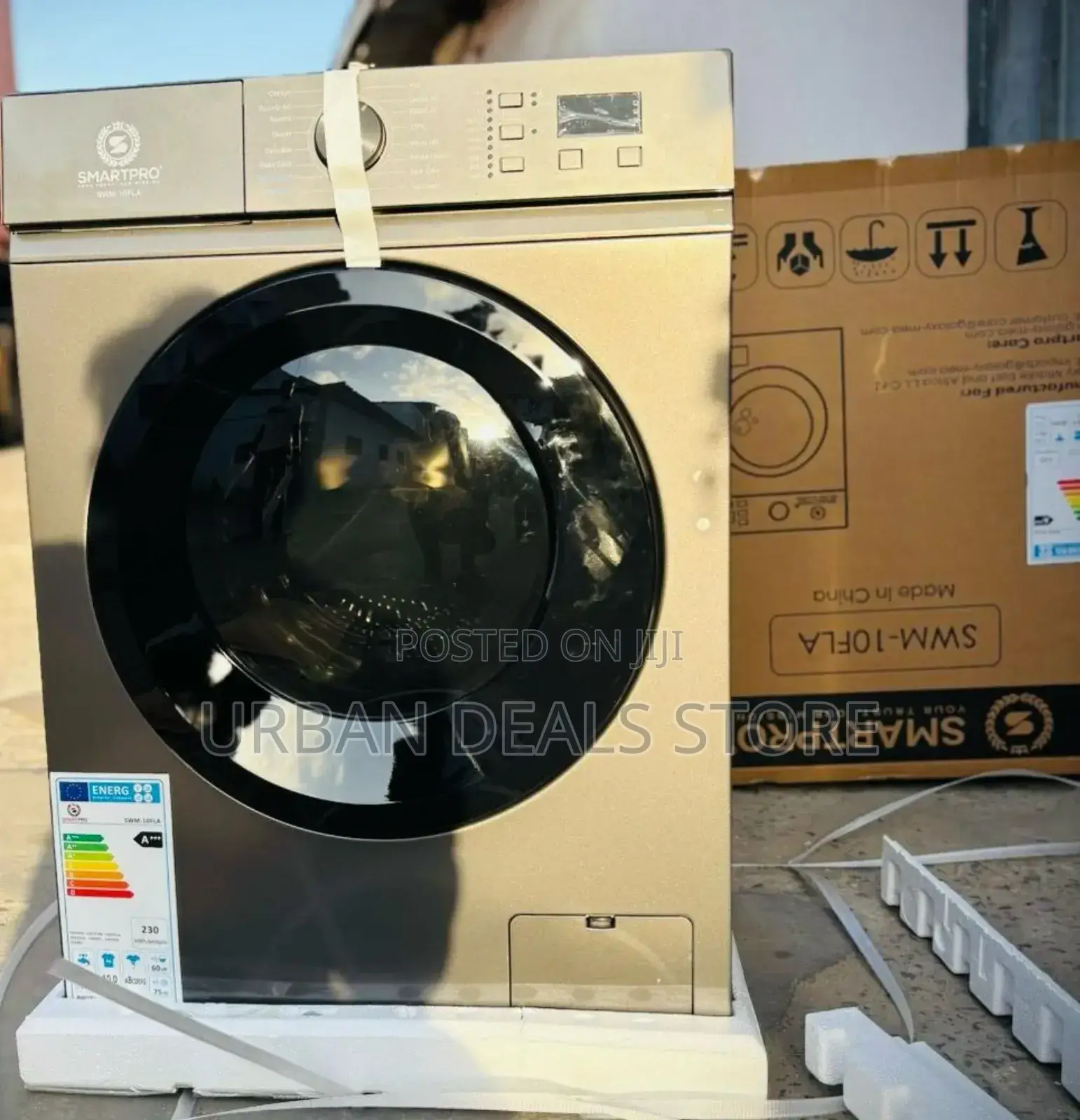 8kgs Smart Pro Front Load Washing Machine
