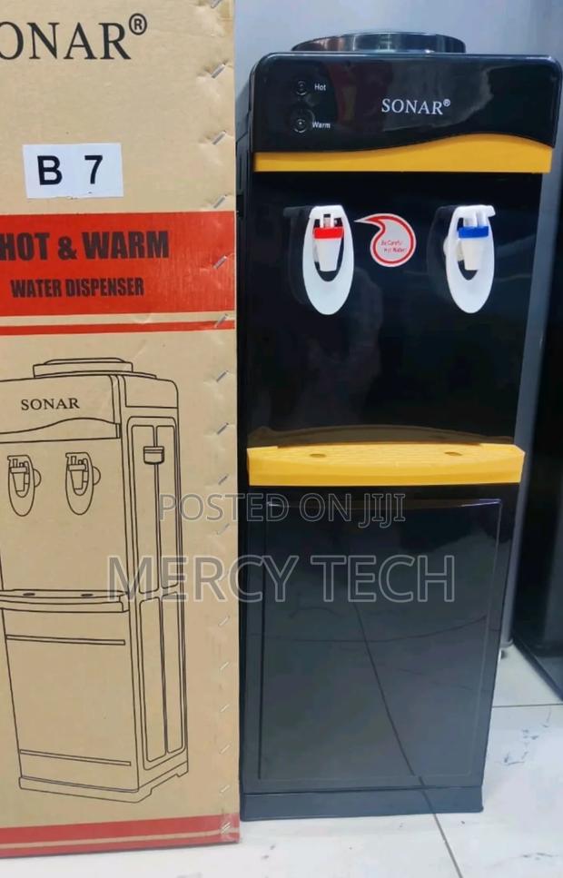 Black Sonar B7 Hot and Normal Free Standing Water Dispenser