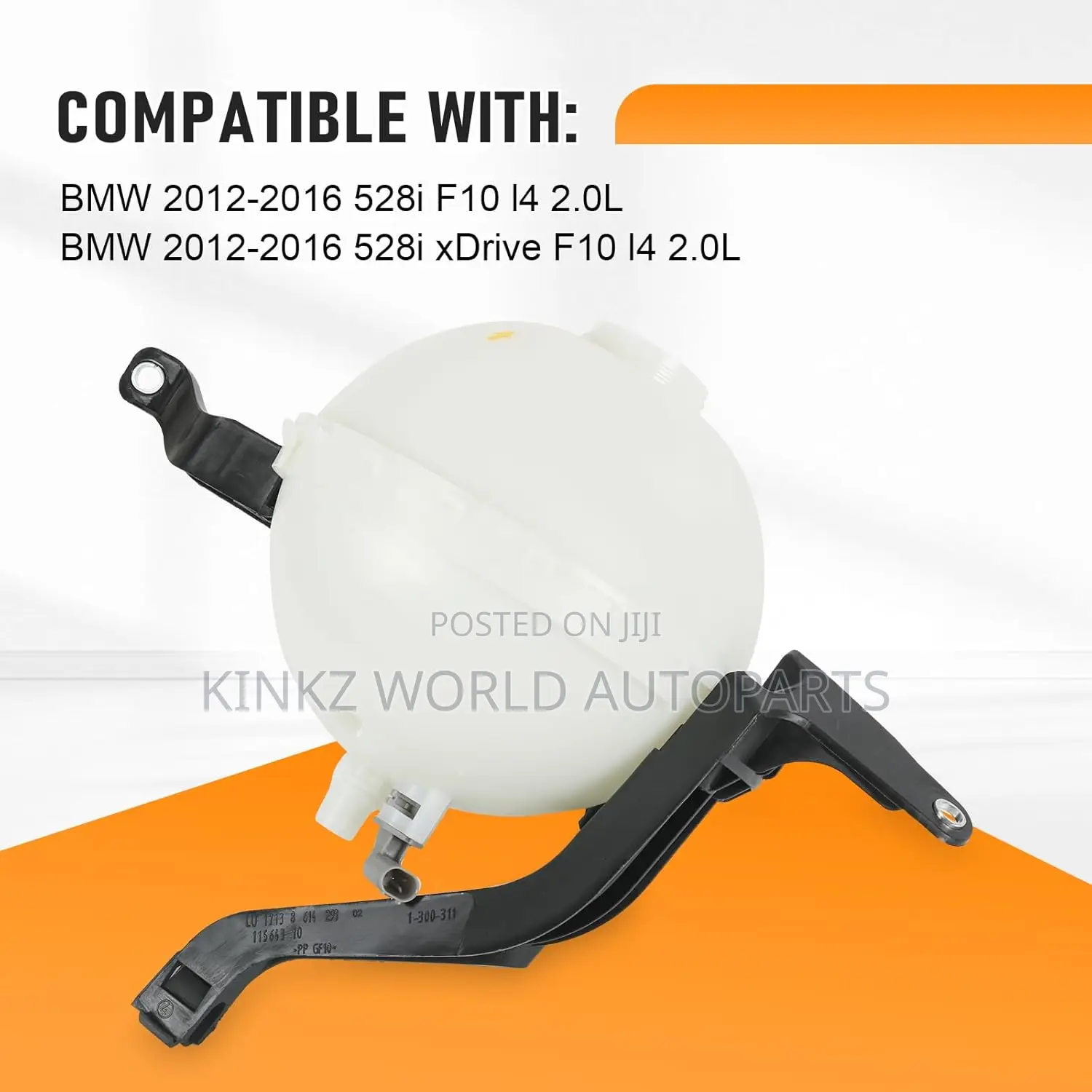 BMW F10 F07 N20 528i Engine Coolant Expansion Tank Oem Lci