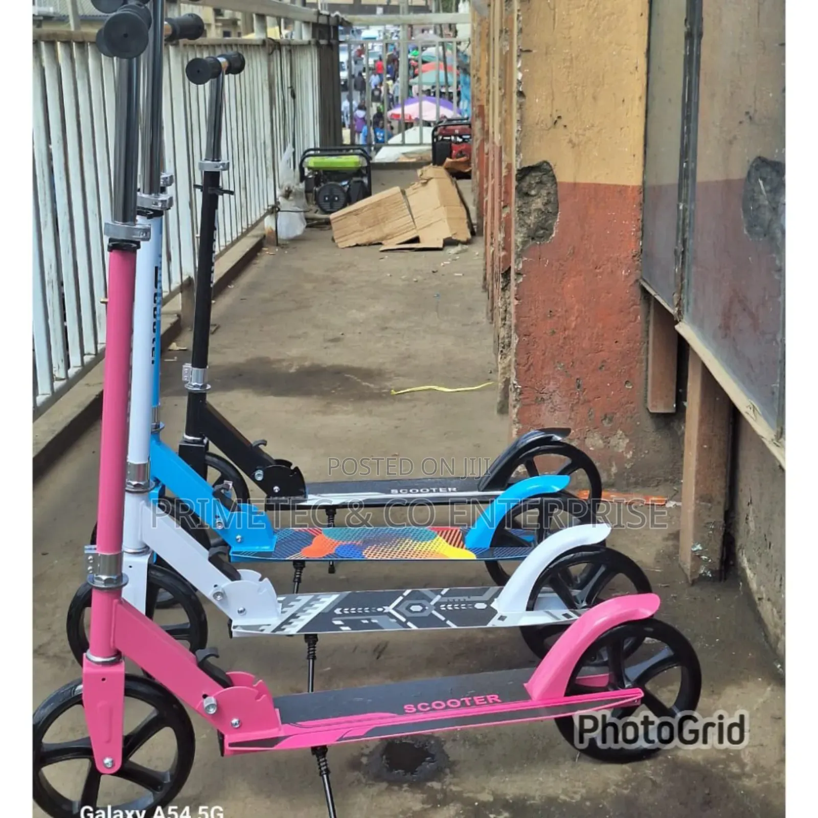 Scooter Height Adjustable