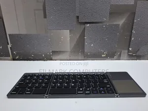 B033 Mini Folding Keyboard Wireless Bluetooth Keyboard With Touchpad