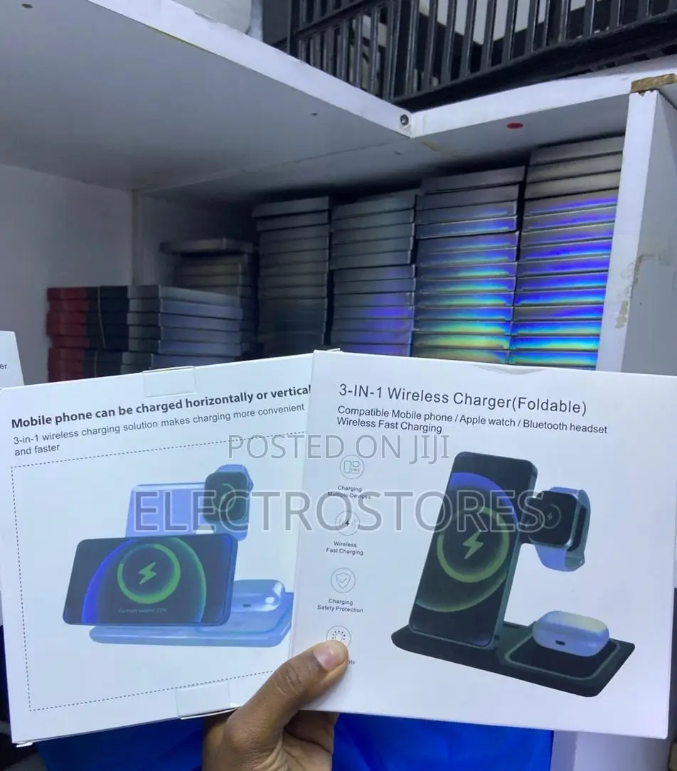 3 In 1 Wireless Magnetic Charger 15w Type-c Port
