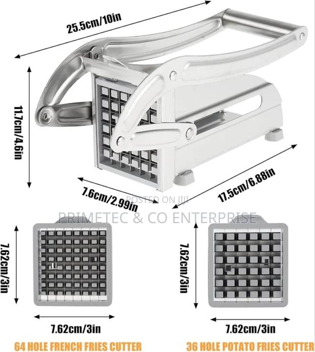 Heavy Gauge Potato Chipper Chips Cutter (2 Sizes)