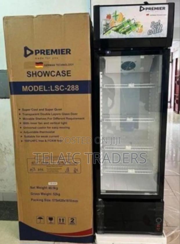 Premier 358l Showcase Chiller Refrigerator