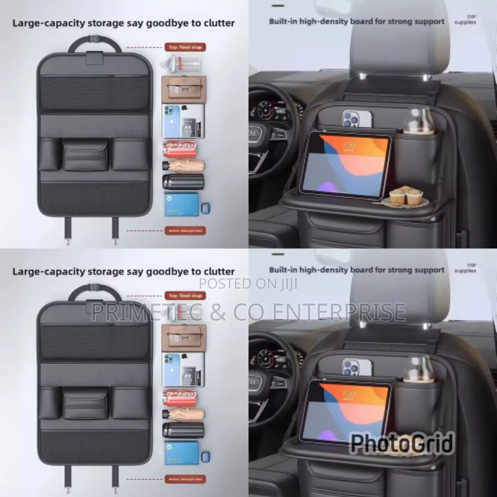 Car Back Seat Organizer