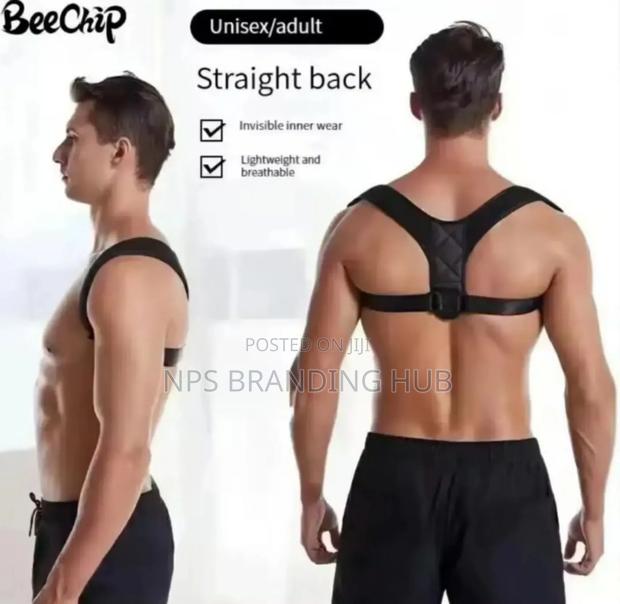 Adjustable Back Shoulder Posture Corrector Belt Ao - thumbnail 5