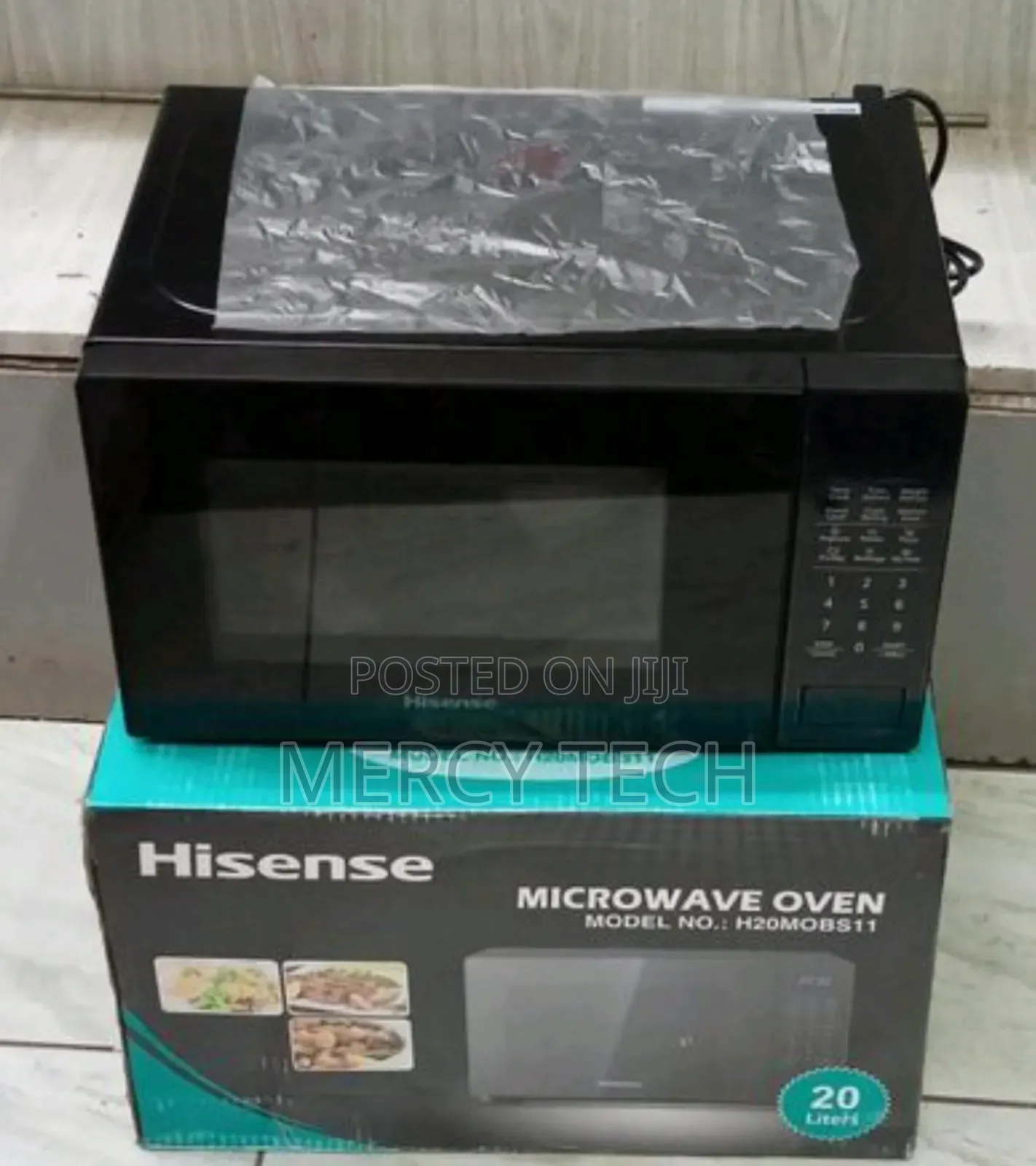 Hisense 20l Digital Microwave -Black.
