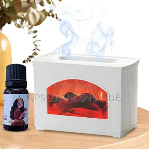 3d Fireplace Aromatherapy Diffuser Humidifier Capacity 270ml S.A