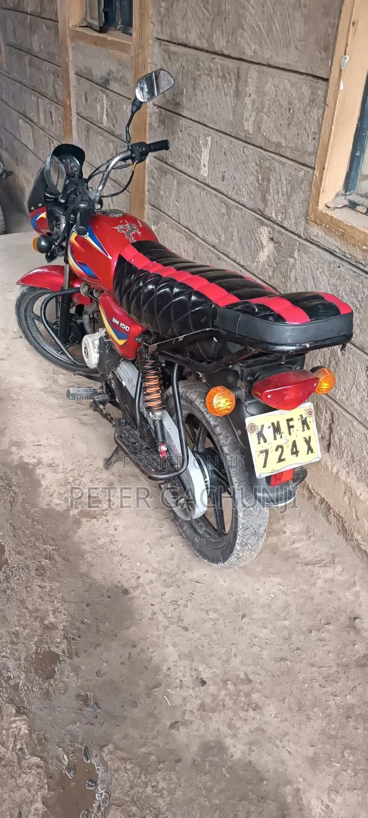 Bajaj Boxer 150 UG 2020 Red