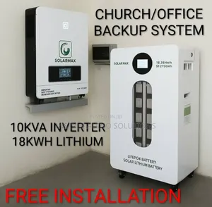 Church - Studio Backup Power 10kva Inverter Kit -18kwh Lithium Battery