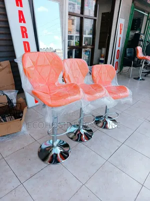 Orange Counter Stools