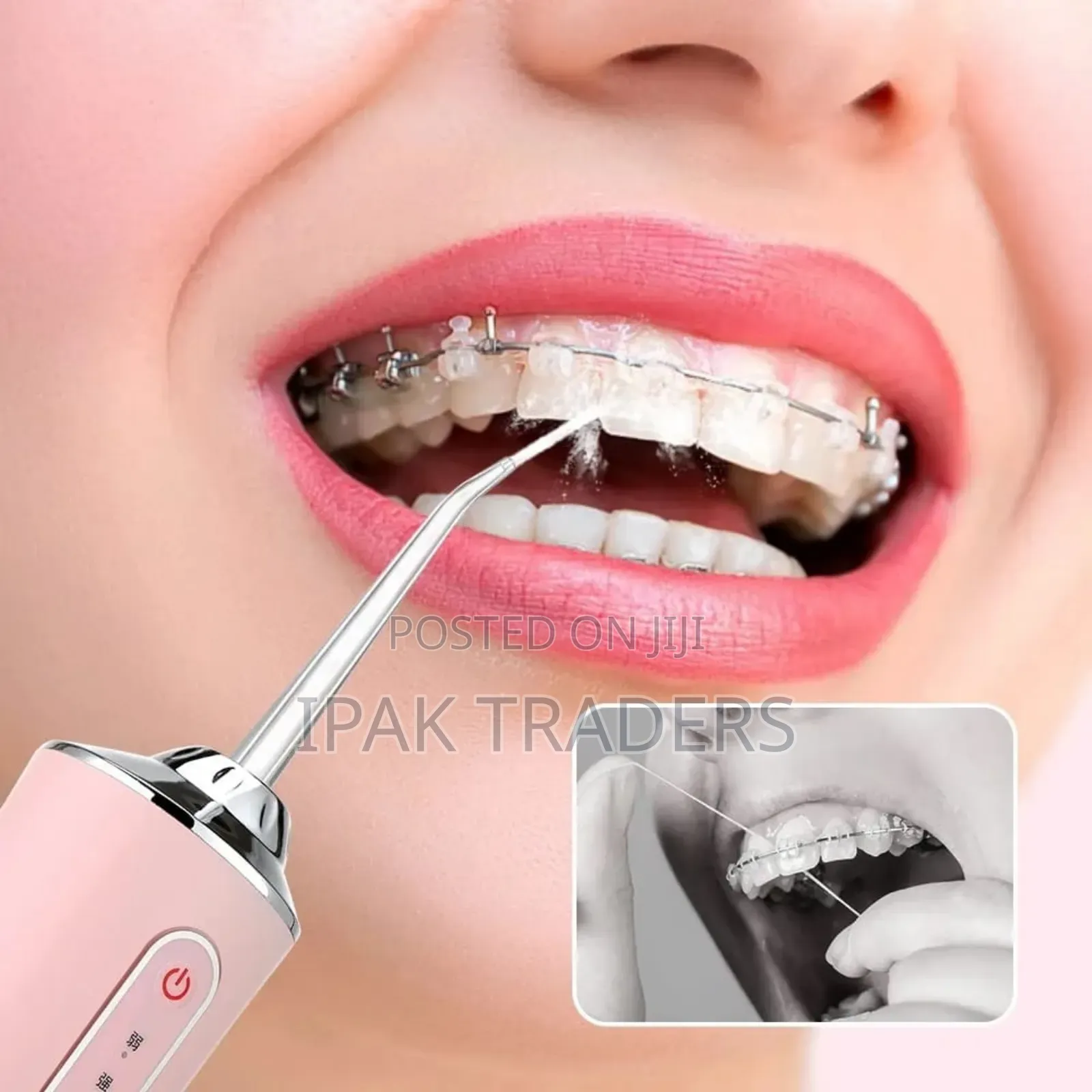 4 Nozzle Oral Irrigator Portable Dental Water Flosser Usb Rechargeable