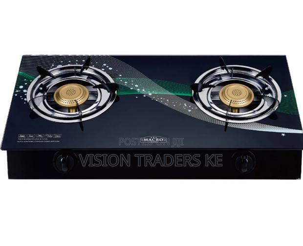 Nunix Macro Auto Ignation 2 Glass Burner Cooker