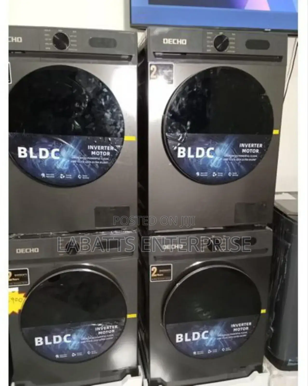 Decho 8kg Front Load Design Washing Machine