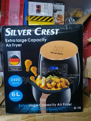 6 Litres Silver Crest Air Fryer at 