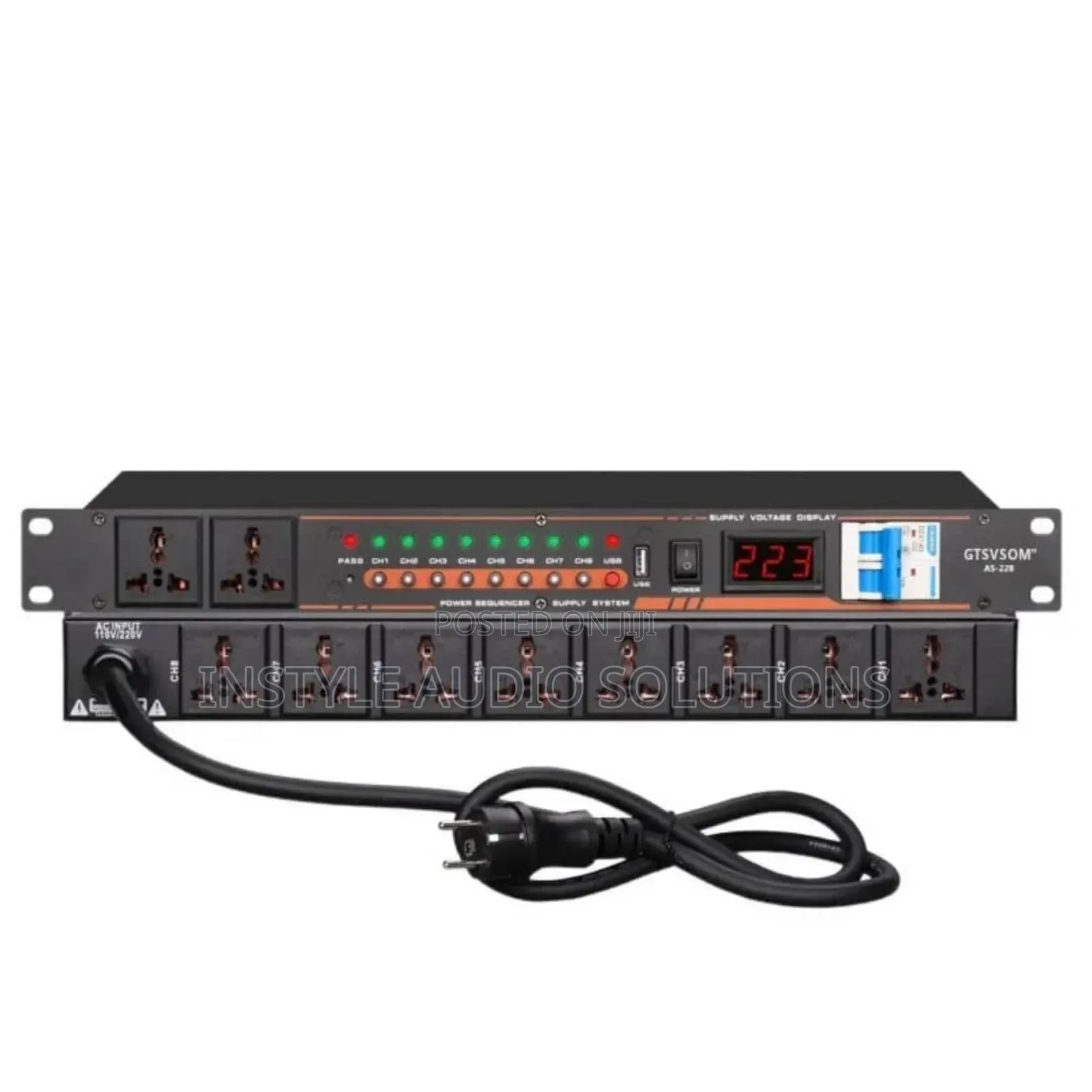 DBX Power Sequencer With Ac Breaker Switch Pay on Delivery Accepted