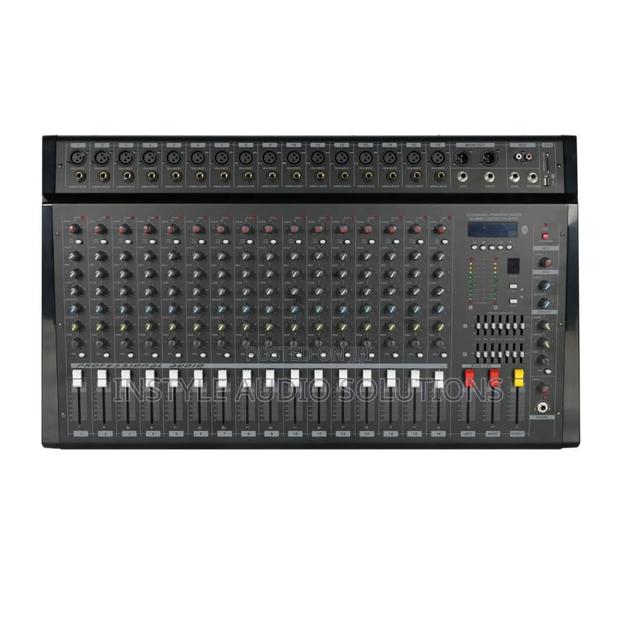 16 Channels Max Powered Mixer Usb and Bluetooth Enabled