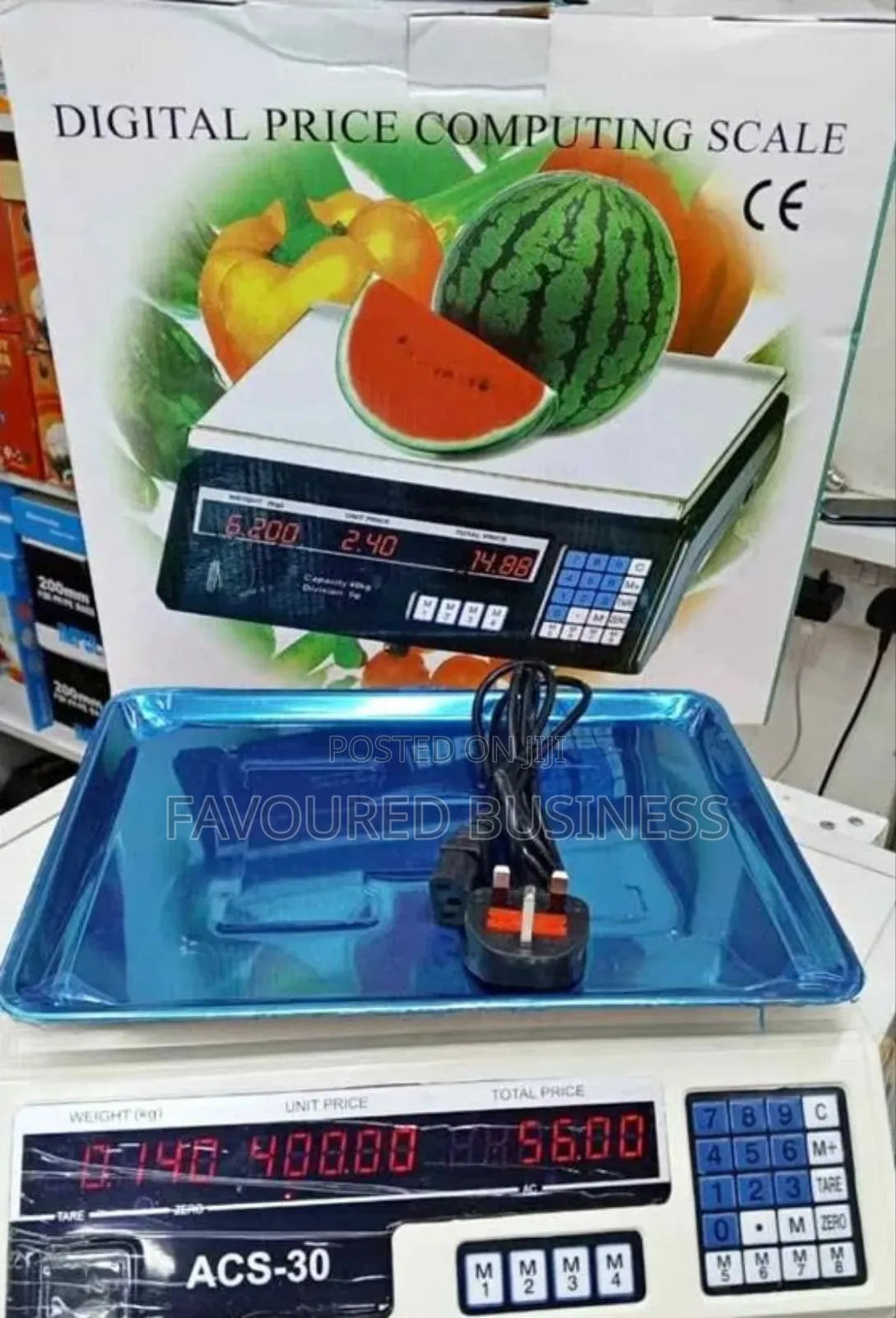 Acs Flat Machine/ 30 Kg Flat Weighing Machine