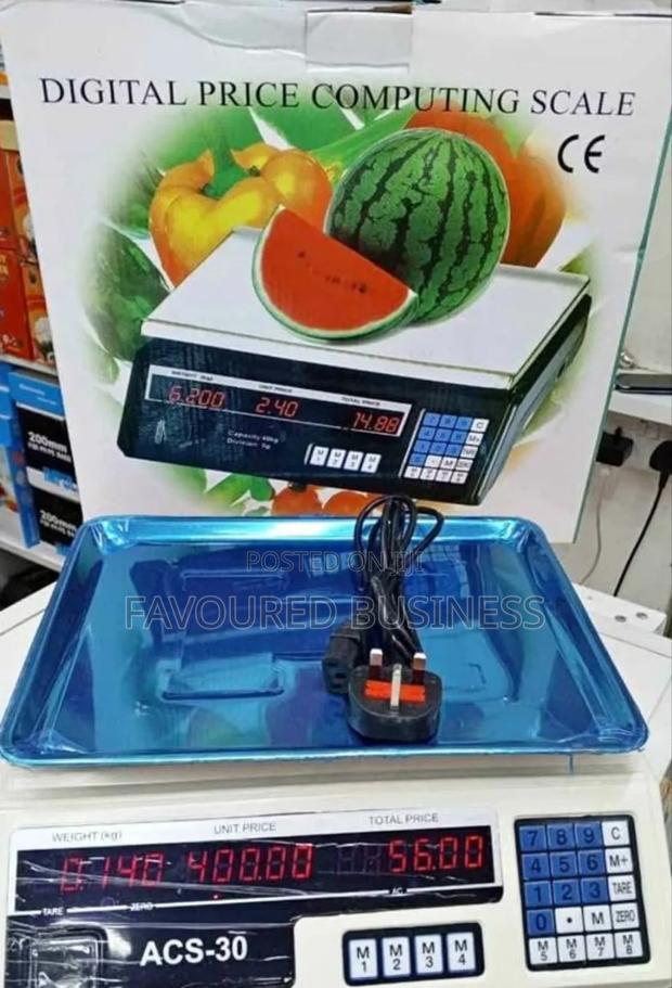 Acs Flat Machine/ 30 Kg Flat Weighing Machine
