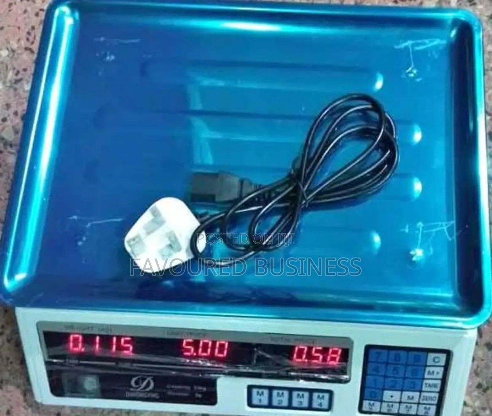 Top Selling Flat Acs 30kg Weighing Machine