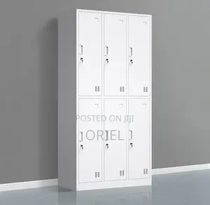 Office Cabinets:- Modern 9-Locker Staff Storage Cabinet
