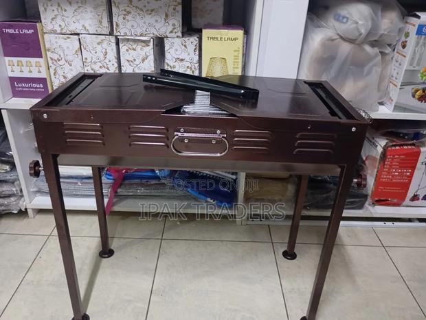 *Portable Folding Charcoal BBQ Grill * - thumbnail 2