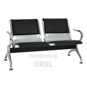 Reception Benches:- Padded 2 Seater Reception Waiting Bench