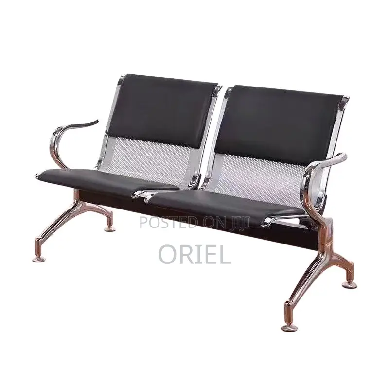Reception Benches:- Padded 2 Seater Reception Waiting Bench