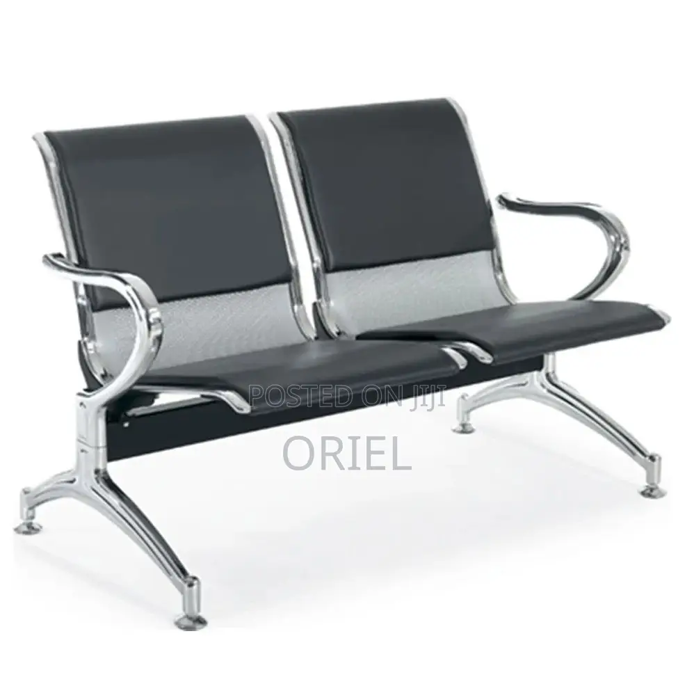 Reception Benches:- Padded 2 Seater Reception Waiting Bench