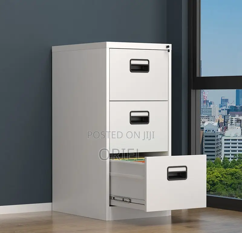 Storage Cabinets:- Office 3 Drawer Lockable Storage Cabinet