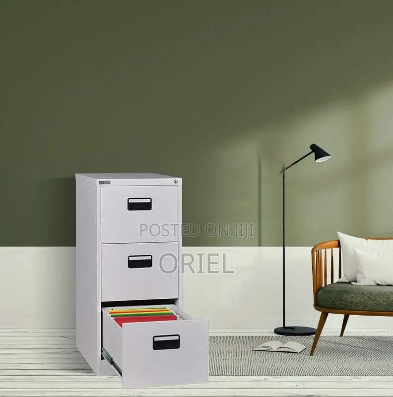 Storage Cabinets:- Office 3 Drawer Lockable Storage Cabinet