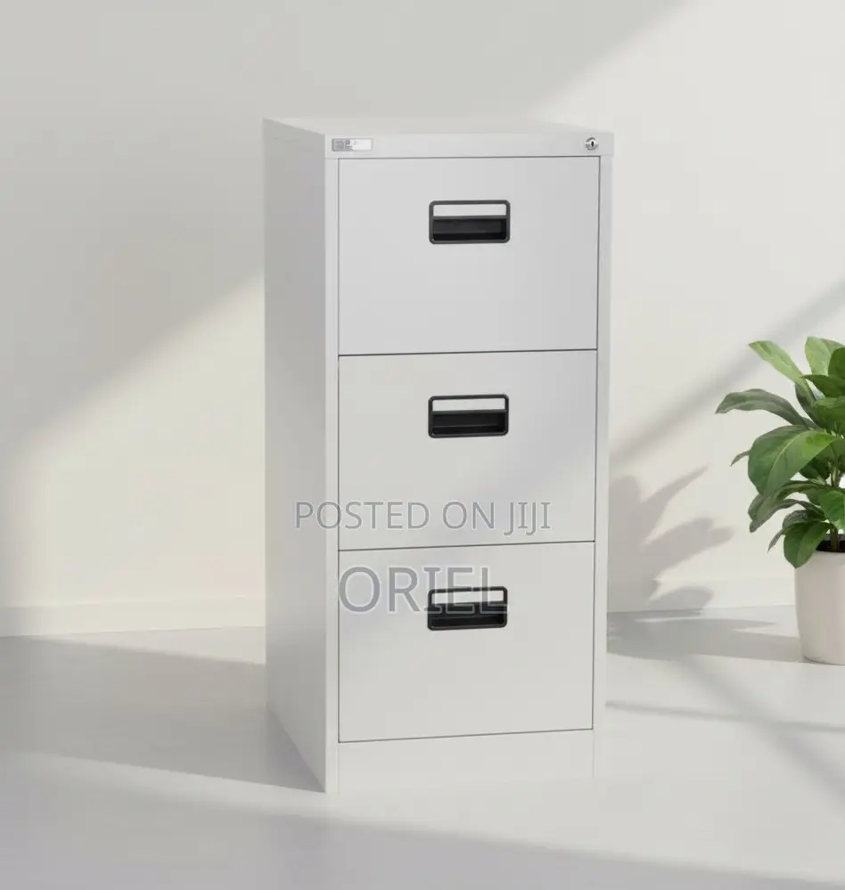 Storage Cabinets:- Office 3 Drawer Lockable Storage Cabinet