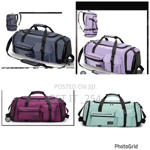  Restocked  Multi-Functional Travel Gym Bag
 Spacious With