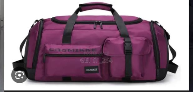  Restocked  Multi-Functional Travel Gym Bag
 Spacious With - thumbnail 3