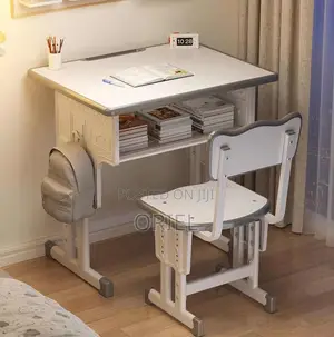 Kids Furniture:- Children Homework Study Desk With Chair